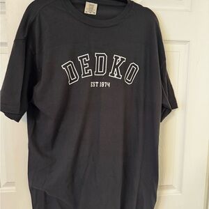 Black DEDKO Graphic T-Shirt